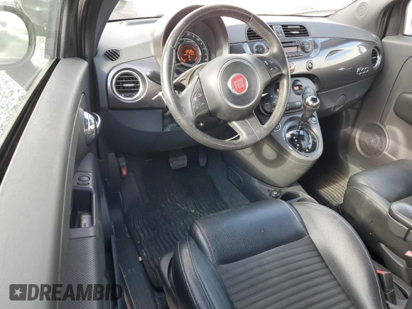 2014 FIAT 500 Sport with VIN 3C3CFFBR4ET291806, listed as a Copart auction lot 78082804 with 99,389 mi miles and Salvage Title. Bid and sale history available at carsss.com. Image 8.
