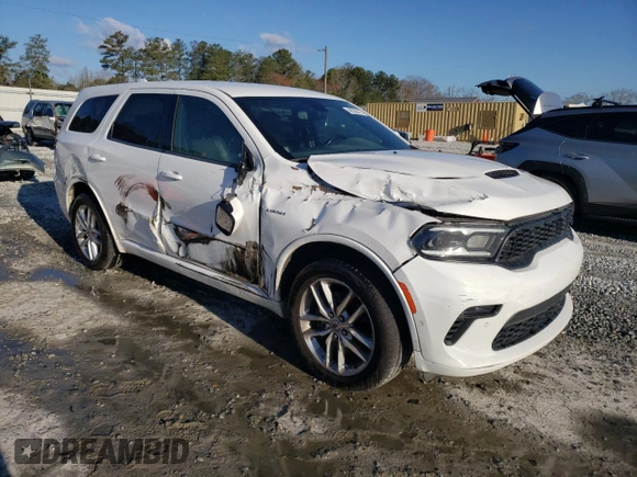 2021 Dodge Durango R/T z VIN 1C4SDHCT3MC799326, wystawiony jako Copart lot #48298475 z przebiegiem 67 608 mil mil oraz Szkoda całkowita • Salvage title. Historia ofert i sprzedaży dostępna na DreamBid. Obrazek 4.