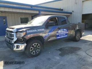 2017 Toyota Tundra 2WD SR5 with VIN 5TFRW5F14HX223583, listed as a Copart auction lot 49595995 with 0 mi miles and Salvage Title. Bid and sale history available at carsss.com. Image 1.