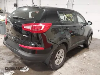 2012 Kia Sportage LX with VIN KNDPB3A21C7188940, listed as a IAAI auction lot 41921135 with 155,719 mi miles. Bid and sale history available at carsss.com. Image 4.