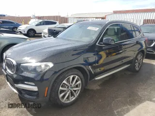 2019 BMW X3 sDrive30i with VIN 5UXTR7C52KLR51402, listed as a Copart auction lot 54653295 with 58,457 mi miles and Clean Title. Bid and sale history available at DreamBid. Image 1.