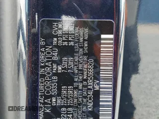 2024 Kia EV6 Light Long Range z VIN KNDC34LAXR5166820, wystawiony jako Copart lot #55206435 z przebiegiem 23 088 mil mil oraz Szkoda całkowita • Salvage title. Historia ofert i sprzedaży dostępna na DreamBid. Obrazek 13.