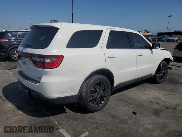 2015 Dodge Durango SXT with VIN 1C4RDJAG2FC240459, listed as a Copart auction lot 55298755 with 126,919 mi miles and Salvage title. Bid and sale history available at DreamBid. Image 3.