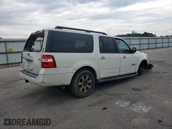 2008 Ford Expedition Max SSV z VIN 1FMFK165X8LA67501, wystawiony jako Copart lot #54390045 z przebiegiem 282 006 mil mil oraz Szkoda całkowita • Salvage title. Historia ofert i sprzedaży dostępna na DreamBid. Obrazek 3.