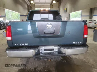 2004 Nissan Titan SE with VIN 1N6AA06B84N566360, listed as a Copart auction lot 57933105 with 133,066 mi miles and Salvage title. Bid and sale history available at DreamBid. Image 6.