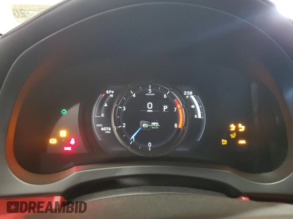2024 Lexus IS 350 F Sport with VIN JTHGZ1E28R5035775, listed as a Copart auction lot 47109195 with 6,076 mi miles and Salvage title. Bid and sale history available at DreamBid. Image 9.