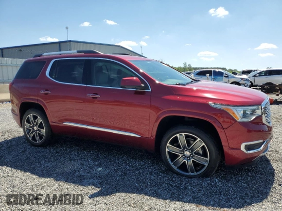 2019 GMC Acadia Denali with VIN 1GKKNXLS8KZ238312, listed as a Copart auction lot 55980115 with 57,994 mi miles and Salvage title. Bid and sale history available at DreamBid. Image 4.