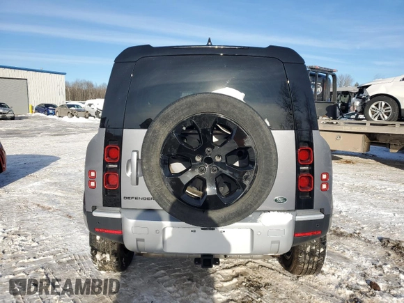 2023 Land Rover Defender S with VIN SALEJ6EX7P2243744, listed as a Copart auction lot 88471945 with 18,822 mi miles and Salvage title. Bid and sale history available at DreamBid. Image 6.