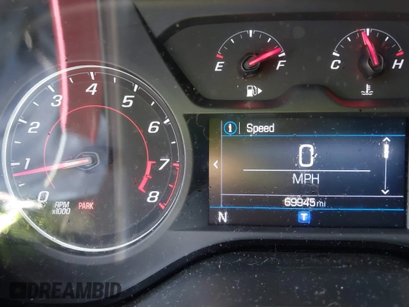 2019 Chevrolet Camaro 1LT z VIN 1G1FA1RX1K0127249, wystawiony jako IAAI lot #42240323 z przebiegiem 69 945 mil mil oraz . Historia ofert i sprzedaży dostępna na DreamBid. Obrazek 7.