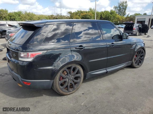 2014 Land Rover Range Rover Sport V8 Dynamic with VIN SALWR2EF1EA328837, listed as a Copart auction lot 44847835 with 78,659 mi miles and Clean Title. Bid and sale history available at carsss.com. Image 3.