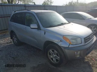 2001 Toyota RAV4 with VIN JTEGH20V810016894, listed as a IAAI auction lot 42148193 with 313,775 mi miles and . Bid and sale history available at DreamBid. Image 1.