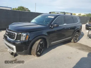 2025 Kia Telluride EX с VIN 5XYP34GC5SG568304, выставлен на аукционе Copart как лот 61524815 с пробегом 12 491 миль миль и Списание • Salvage title. История ставок и продаж доступна на DreamBid. Изображение 1.