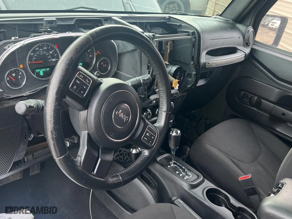 2015 Jeep Wrangler Sport with VIN 1C4AJWAG9FL718797, listed as a Copart auction lot 45998975 with 44,575 mi miles and Clean Title. Bid and sale history available at carsss.com. Image 9.