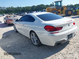 2012 BMW 6 Series 650i with VIN WBALX3C53CDV77486, listed as a IAAI auction lot 42165524 with 133,365 mi miles and . Bid and sale history available at carsss.com. Image 3.