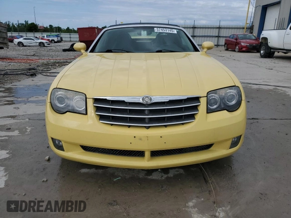 2005 Chrysler Crossfire Limited z VIN 1C3AN65L25X045357, wystawiony jako Copart lot #57453145 z przebiegiem 153 164 mil mil oraz Szkoda całkowita • Salvage title. Historia ofert i sprzedaży dostępna na DreamBid. Obrazek 5.