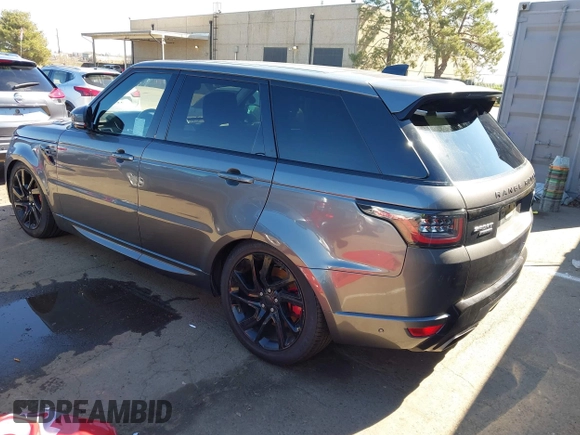 2019 Land Rover Range Rover Sport Dynamic with VIN SALWR2RE0KA825052, listed as a IAAI auction lot 41678014 with 56,814 mi miles. Bid and sale history available at carsss.com. Image 3.