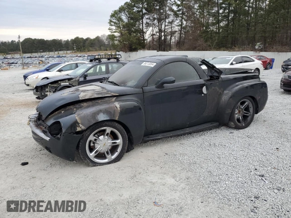 2005 Chevrolet SSR LS z VIN 1GCES14H25B117855, wystawiony jako Copart lot #86213054 z przebiegiem Nie podano mil oraz Nie do naprawy • Non repairable. Historia ofert i sprzedaży dostępna na DreamBid. Obrazek 1.