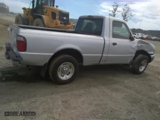 2001 Ford Ranger XL with VIN 1FTYR10C21PA47340, listed as a Copart auction lot 50261385 with 136,765 mi miles and Salvage Title. Bid and sale history available at carsss.com. Image 3.