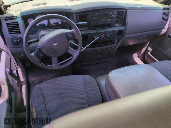 2008 Dodge 1500 SLT with VIN 1D7HA18N68S589387, listed as a Copart auction lot 54449175 with 192,760 mi miles and Salvage title. Bid and sale history available at DreamBid. Image 8.