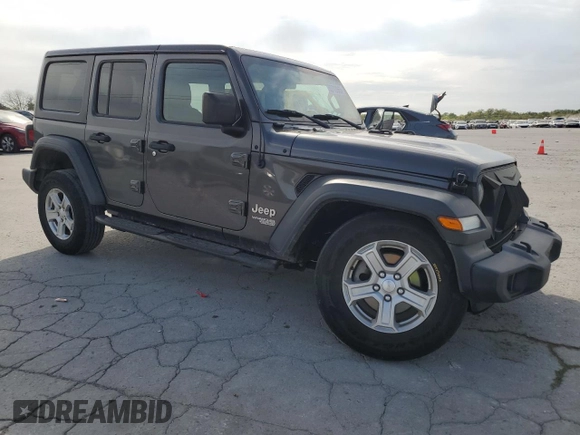 2018 Jeep Wrangler Unlimited Sport S z VIN 1C4HJXDG8JW133314, wystawiony jako Copart lot #53708965 z przebiegiem 120 102 mil mil oraz Szkoda całkowita • Salvage title. Historia ofert i sprzedaży dostępna na DreamBid. Obrazek 4.