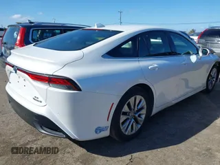 2021 Toyota Mirai XLE with VIN JTDAAAAA8MA001248, listed as a IAAI auction lot 41592011 with 49,613 mi miles and . Bid and sale history available at DreamBid. Image 4.