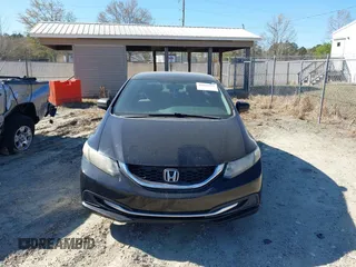 2015 Honda Civic Sedan LX with VIN 19XFB2F55FE051240, listed as a IAAI auction lot 41889918 with 217,589 mi miles. Bid and sale history available at carsss.com. Image 11.