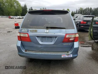 2005 Honda Odyssey EX-L with VIN 5FNRL38705B030402, listed as a Copart auction lot 54888425 with 196,215 mi miles and Clean title. Bid and sale history available at DreamBid. Image 6.