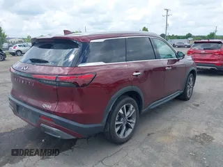2022 Infiniti QX60 Luxe z VIN 5N1DL1FR9NC330743, wystawiony jako IAAI lot #42456589 z przebiegiem 17 780 mil mil oraz . Historia ofert i sprzedaży dostępna na DreamBid. Obrazek 4.