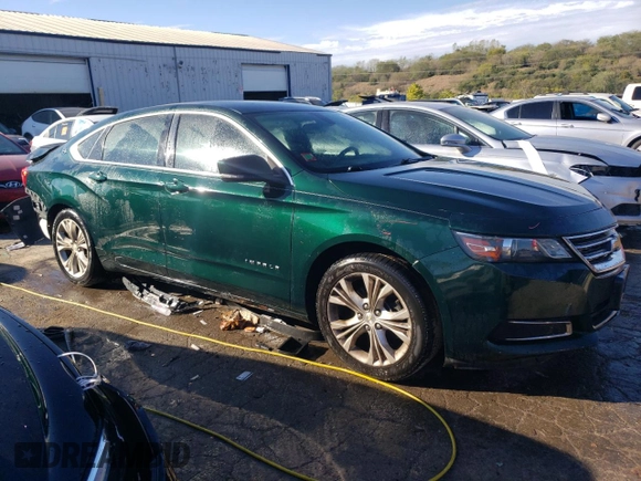 2015 Chevrolet Impala LT with VIN 2G1115SL7F9288421, listed as a Copart auction lot 73748494 with 265,287 mi miles and Salvage Title. Bid and sale history available at DreamBid. Image 4.