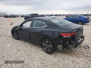 2021 Nissan Sentra SV with VIN 3N1AB8CVXMY321062, listed as a Copart auction lot 55619045 with 41,462 mi miles and Salvage title. Bid and sale history available at DreamBid. Image 2.
