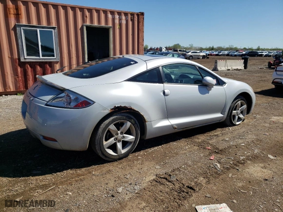 2006 Mitsubishi Eclipse GS with VIN 4A3AK24F96E055189, listed as a Copart auction lot 52863414 with 161,331 mi miles and Salvage Title. Bid and sale history available at carsss.com. Image 3.