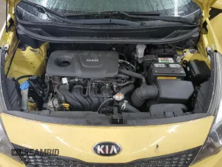 2016 Kia Rio LX with VIN KNADM4A34G6658799, listed as a Copart auction lot 50354285 with 134,091 mi miles and Salvage Title. Bid and sale history available at DreamBid. Image 13.