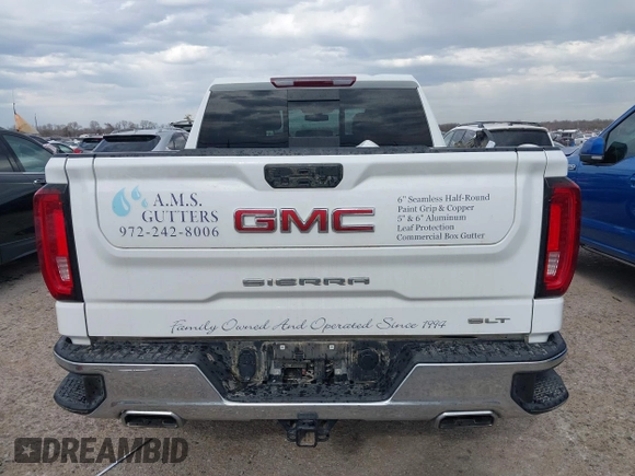 2020 GMC Sierra 1500 SLT z VIN 3GTU9DED1LG451500, wystawiony jako IAAI lot #41351345 z przebiegiem 53 576 mil mil oraz . Historia ofert i sprzedaży dostępna na DreamBid. Obrazek 16.