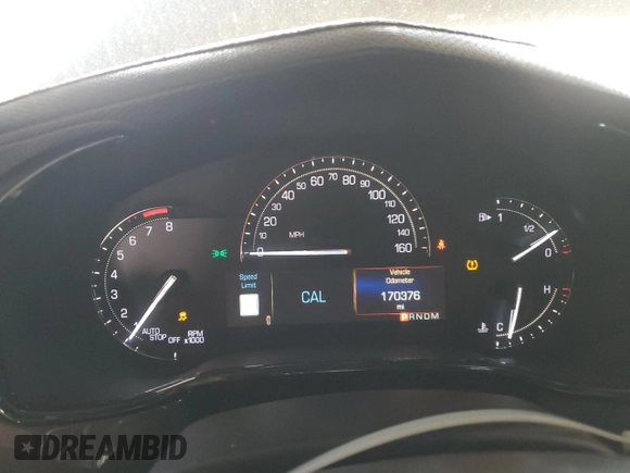 2017 Cadillac CTS Luxury RWD with VIN 1G6AR5SX7H0131488, listed as a Copart auction lot 50723615 with 170,376 mi miles and Salvage title. Bid and sale history available at DreamBid. Image 9.