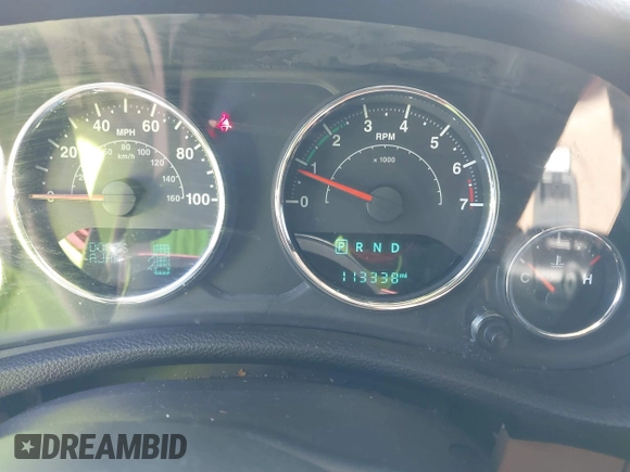 2016 Jeep Wrangler Unlimited Rubicon Hard Rock with VIN 1C4HJWFG9GL296782, listed as a IAAI auction lot 41595273 with 113,338 mi miles. Bid and sale history available at carsss.com. Image 7.