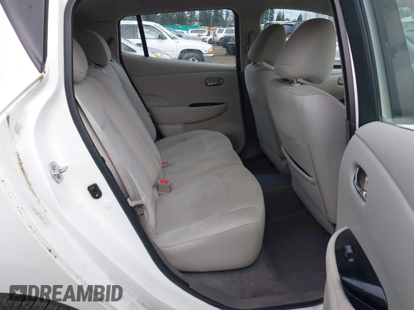 2016 Nissan LEAF SL with VIN 1N4BZ0CP5GC306794, listed as a IAAI auction lot 41120675 with 46,819 mi miles. Bid and sale history available at carsss.com. Image 8.