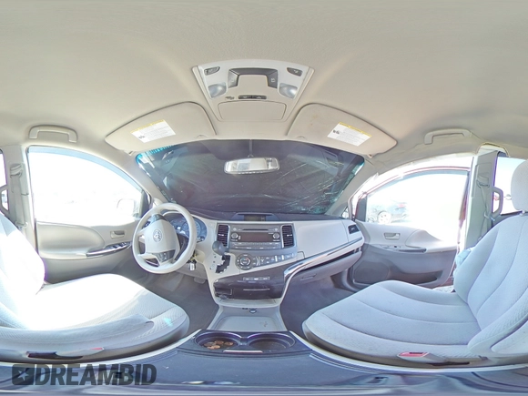 2014 Toyota Sienna LE AAS with VIN 5TDKK3DC9ES480133, listed as a Copart auction lot 60547605 with Not provided miles and Salvage title. Bid and sale history available at DreamBid. Image 15.