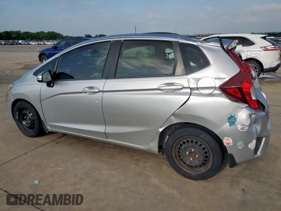 2016 Honda Fit LX with VIN JHMGK5H53GX033662, listed as a Copart auction lot 55523545 with 67,580 mi miles and Salvage title. Bid and sale history available at DreamBid. Image 2.