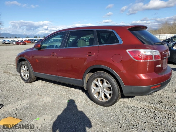 2012 Mazda CX-9 Touring with VIN JM3TB3CV1C0340883, listed as a Copart auction lot 48343955 with 187,202 mi miles and Clean Title. Bid and sale history available at carsss.com. Image 2.