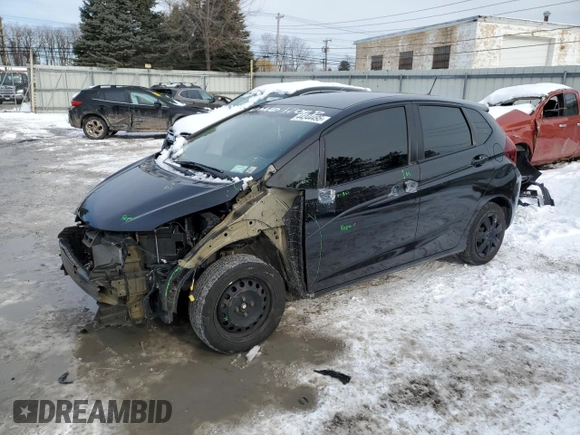 2017 Honda Fit LX with VIN 3HGGK5G53HM701195, listed as a Copart auction lot 44344495 with 79,752 mi miles and Salvage Title. Bid and sale history available at DreamBid. Image 1.