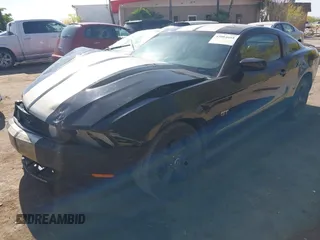 2010 Ford Mustang GT with VIN 1ZVBP8CH4A5151929, listed as a IAAI auction lot 42004668 with 219,043 mi miles. Bid and sale history available at carsss.com. Image 17.