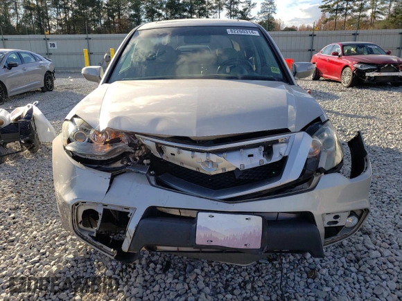 2011 Acura RDX with VIN 5J8TB2H29BA006354, listed as a Copart auction lot 82260314 with 96,163 mi miles and Salvage Title. Bid and sale history available at carsss.com. Image 5.