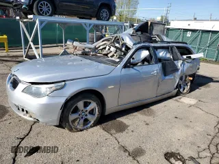 2008 BMW 5 Series 535xiT with VIN WBAPT73528CX01121, listed as a Copart auction lot 56124785 with Not provided miles and Non repairable. Bid and sale history available at DreamBid. Image 1.
