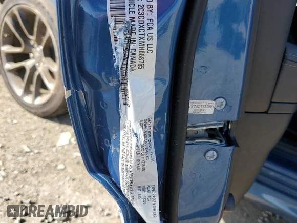 2021 Dodge Charger R/T z VIN 2C3CDXCTXMH668765, wystawiony jako Copart lot #54455175 z przebiegiem 41 019 mil mil oraz Szkoda całkowita • Salvage title. Historia ofert i sprzedaży dostępna na DreamBid. Obrazek 13.