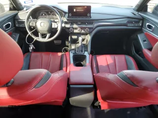 2023 Acura Integra w/A-Spec Package with VIN 19UDE4H37PA025945, listed as a Copart auction lot 77955164 with 24,245 mi miles and Salvage title. Bid and sale history available at DreamBid. Image 8.