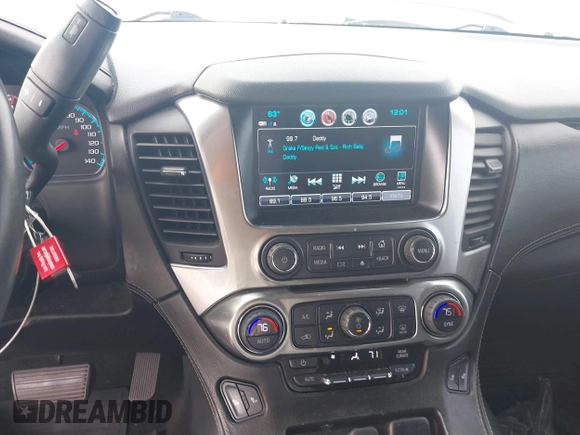 2017 Chevrolet Tahoe LT with VIN 1GNSKBKCXHR350028, listed as a IAAI auction lot 41684954 with 117,261 mi miles and . Bid and sale history available at DreamBid. Image 21.