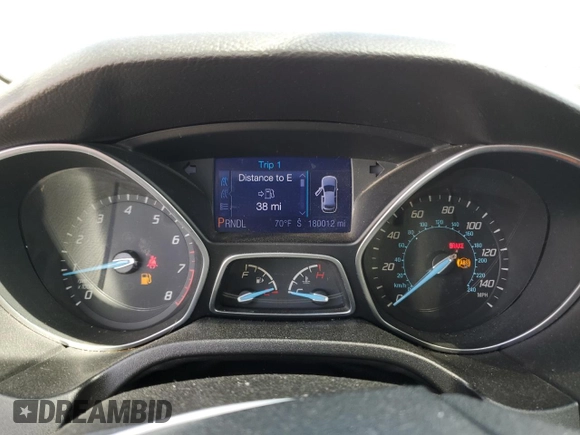 2013 Ford Focus S with VIN 1FADP3E29DL145170, listed as a Copart auction lot 53921625 with 180,012 mi miles and Salvage Title. Bid and sale history available at carsss.com. Image 9.