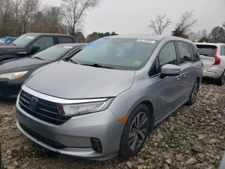 2024 Honda Odyssey Touring with VIN 5FNRL6H87RB008073, listed as a Copart auction lot 89126895 with 127,003 mi miles and Non Repairable. Bid and sale history available at carsss.com. Image 1.