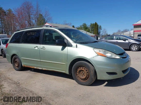 2009 Toyota Sienna CE with VIN 5TDZK23C29S233245, listed as a IAAI auction lot 42090217 with 340,012 mi miles. Bid and sale history available at carsss.com. Image 14.