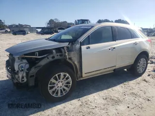 2017 Cadillac XT5 FWD with VIN 1GYKNARS0HZ124016, listed as a Copart auction lot 43510905 with 10,552 mi miles and Salvage Title. Bid and sale history available at carsss.com. Image 1.